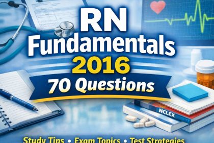 RN Fundamentals 2016 – 70 Questions: A Complete Guide to Understanding, Preparing, and Succeeding
